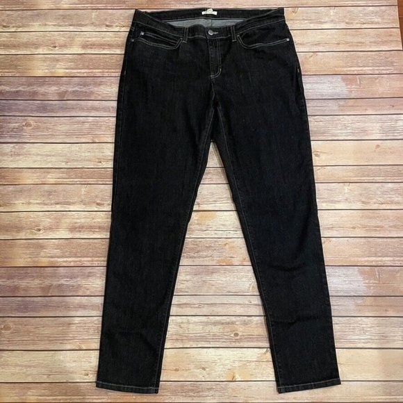 Eileen Fisher Denim - Eileen Fisher Tapered Skinny Jeans Organic Cotton Spandex Stretch